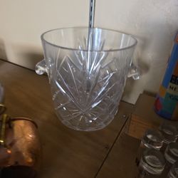 Glass Ice Bucket
