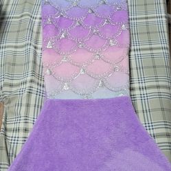 Mermaid Tail Blanket, Flannel Mermaid Tail Sleeping Bag, Wearable Mermaid Sleeping Blanket