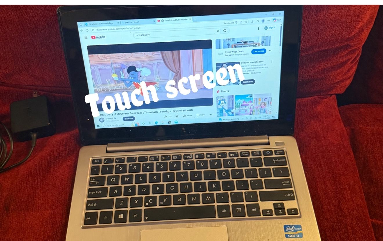 ASUS Laptop working great Touch Screen 