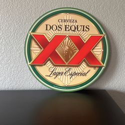 DOS EQUIS Metal  Sign