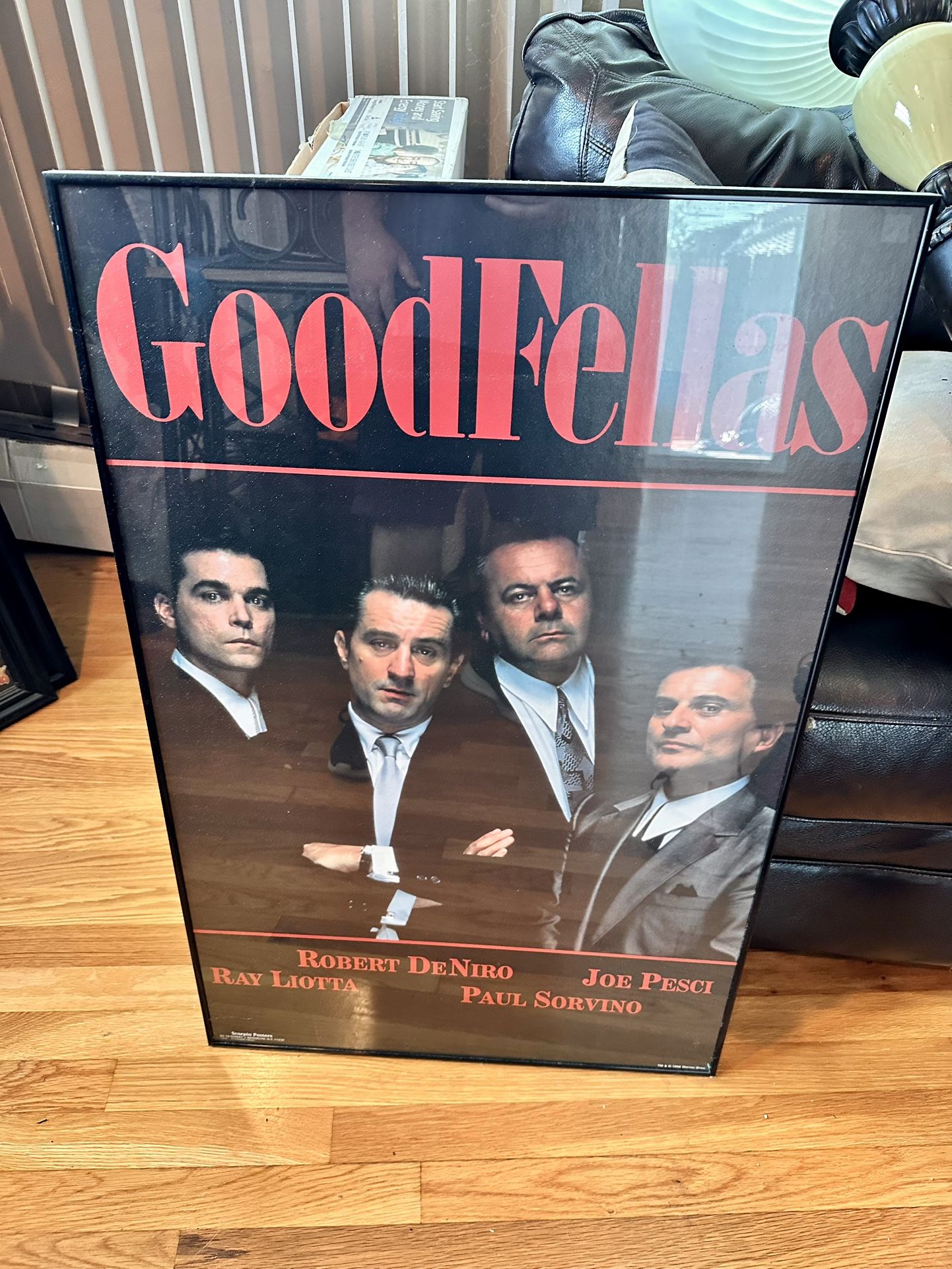 Goodfellas And Three Stooges Framed Pictures $30 Each