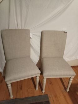 Set of 2 Upholstered Dining Chairs
