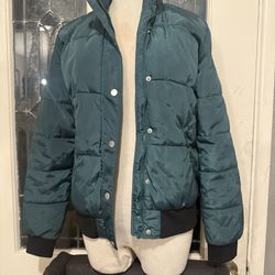 Green Puffer Jacket