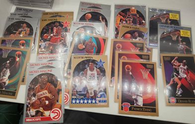 1990 nba hoops and skybox basketball lot