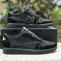 Nike Jordan 1 Low Travis Scott Black Phantom Size 9 + Multiple Sizes Available 
