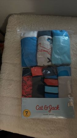 Cat & jack boxer briefs for kids 7 pack M (8)