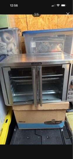 Gourmia Toaster Oven with French Doors