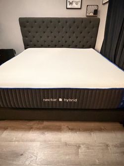 Nectar King Mattress and Bed Frame