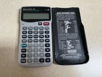 Calculated Industries Qualifier Plus IIIX 3415 Real Estate Financial Calculator