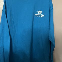 Mossy Oak New Fishing Long Sleeve Shirt Size XL