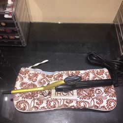 Red by Kiss Ceramic Tourmaline Professional Curling Iron