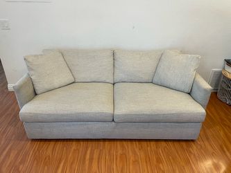 Crate and Barrel lounge sofa