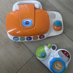 Vtec Laptop - Toy For Children and Camera 