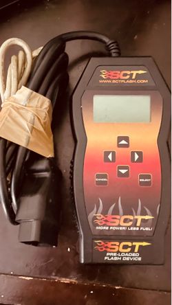 SCT PERFORMANCE PROGRAMMER FORDS O4-23 gas and diesels04-34