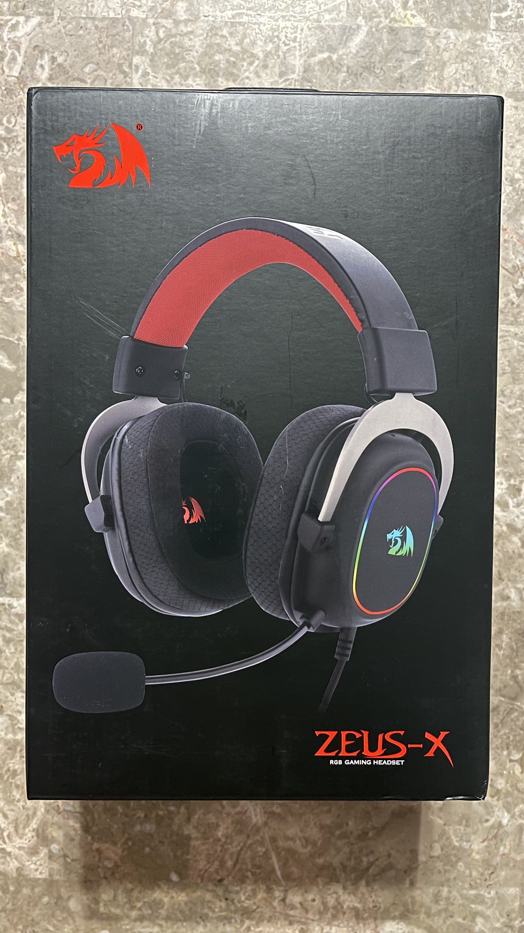 Redragon H510 Zeus-X RGB Wired Gaming Headset 53MM USB Powered for PC/PS4/NS