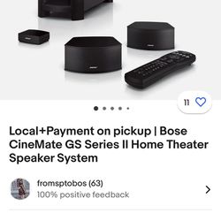 Bose Cinemate Series 2 Digital Home Theater System