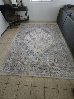 Beige Large Area Rug