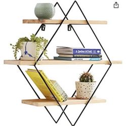 Diamond Floating Shelves rack