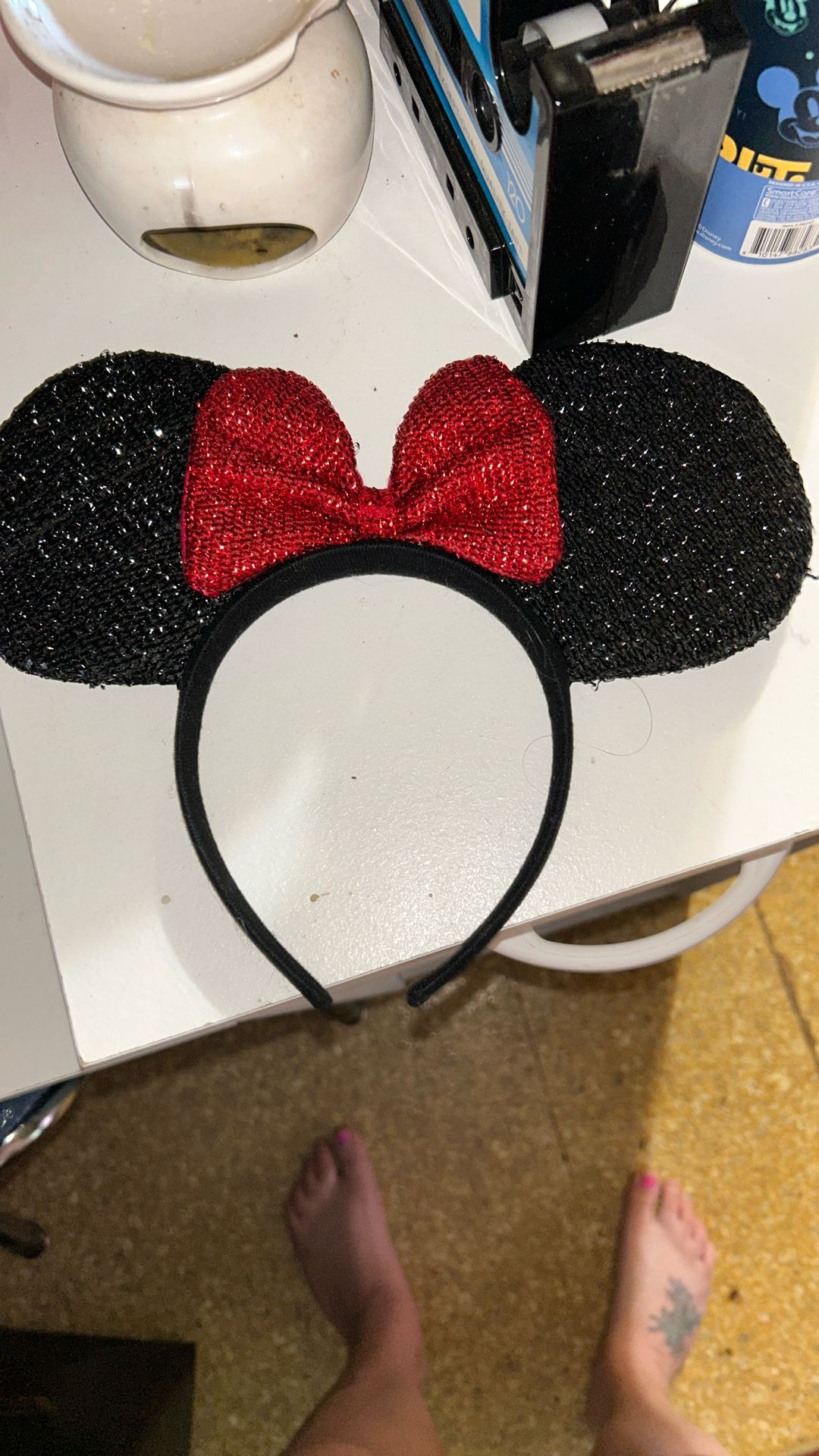Minnie mouse ears from Disney World