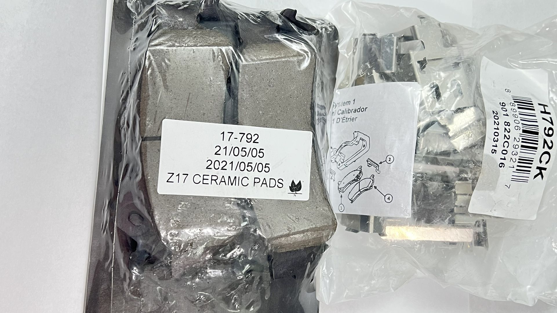 Ceramic Disc Brake 17-792