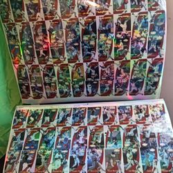 Uncut Goldlabel Topps Baseball Sheet