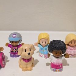 Fisher-Price Little People Barbie Figure Lot 