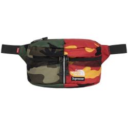 Supreme X North Face Waist Bag Camo