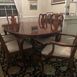 Dining Table & China Cabinet Set 