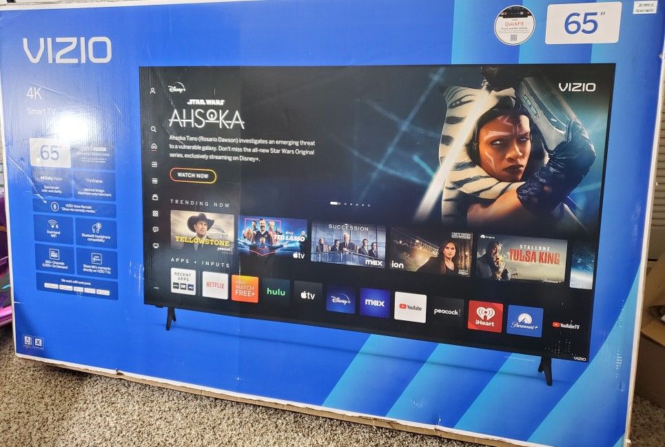 NEW VIZIO 65IN 4K TV