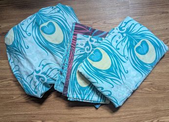 SALE! Peacock Print Sheet Set