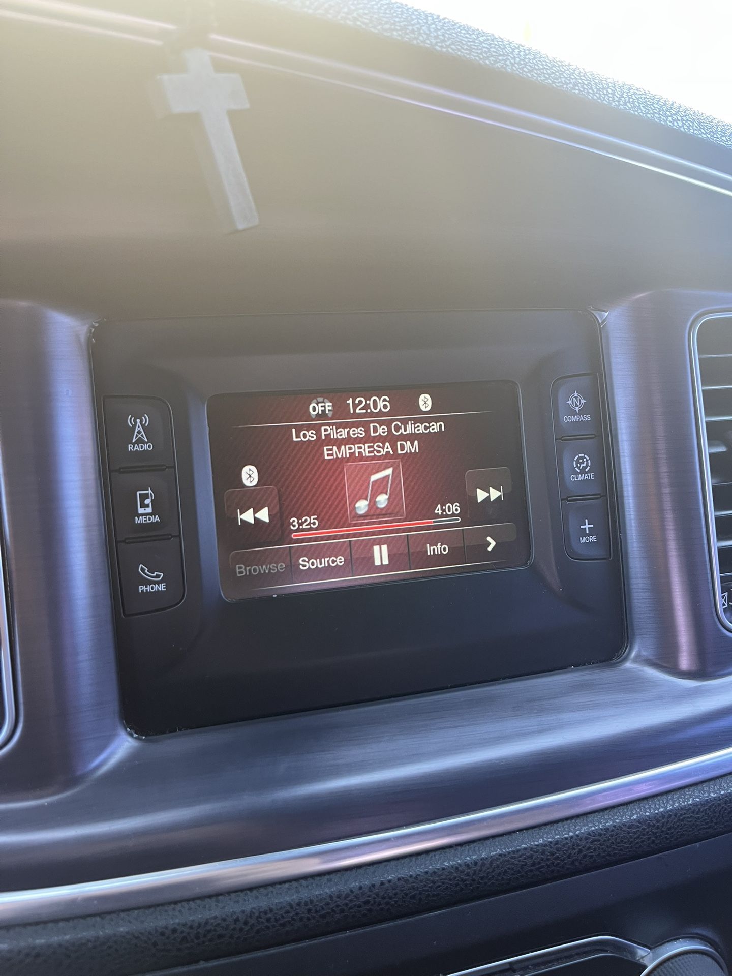 5 Inch Uconnect Screen