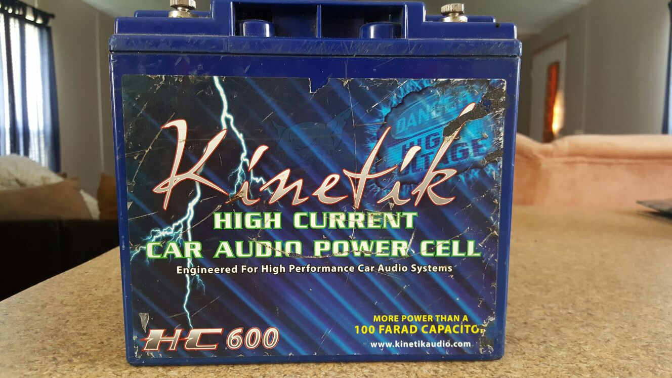 Kinetik car audio power cell