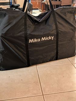 Mica mickey grey bassinet unisex used