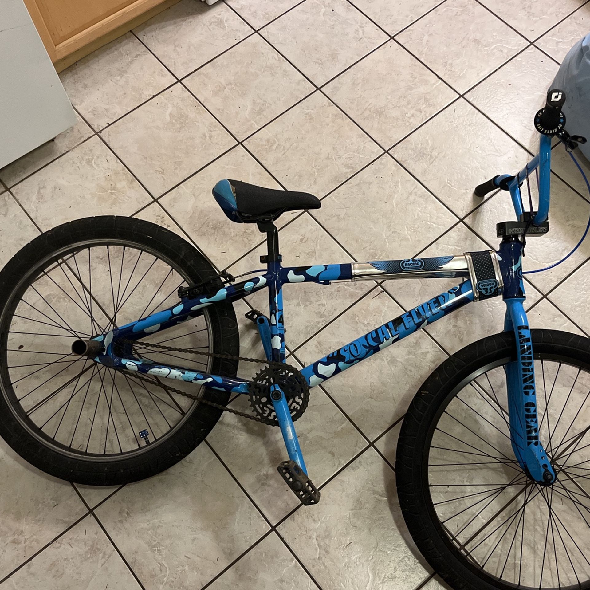 (24inch) Se Bike SO CAL FLYER blue Camo