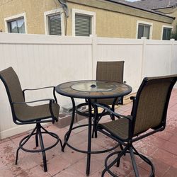 Bar Table and Stools