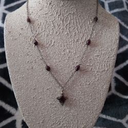 Garnet Gemstone necklace
