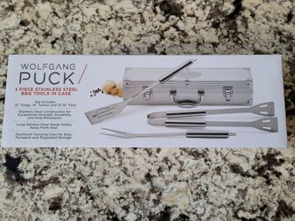 GRILL TOOL SET IN CASE, NEW