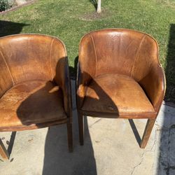 Vintage Leather Chairs