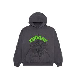 Sp5der Graphic Pullover Hoodie