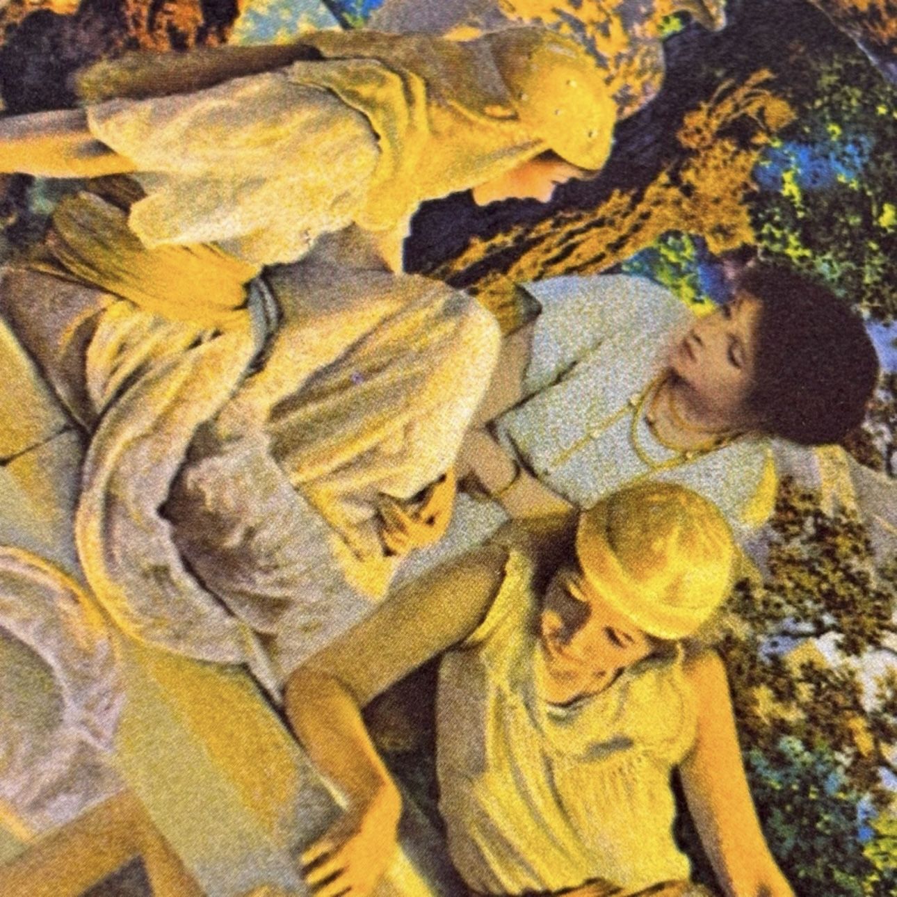 GARDEN OF ALLAH Original Vintage Print Poster Maxfield Parrish Art Deco Nouveau Artist Antique Collectible Neo Classical Allegory Allegorical Painte