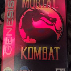 Mortal Kombat Sega Genesis Game
