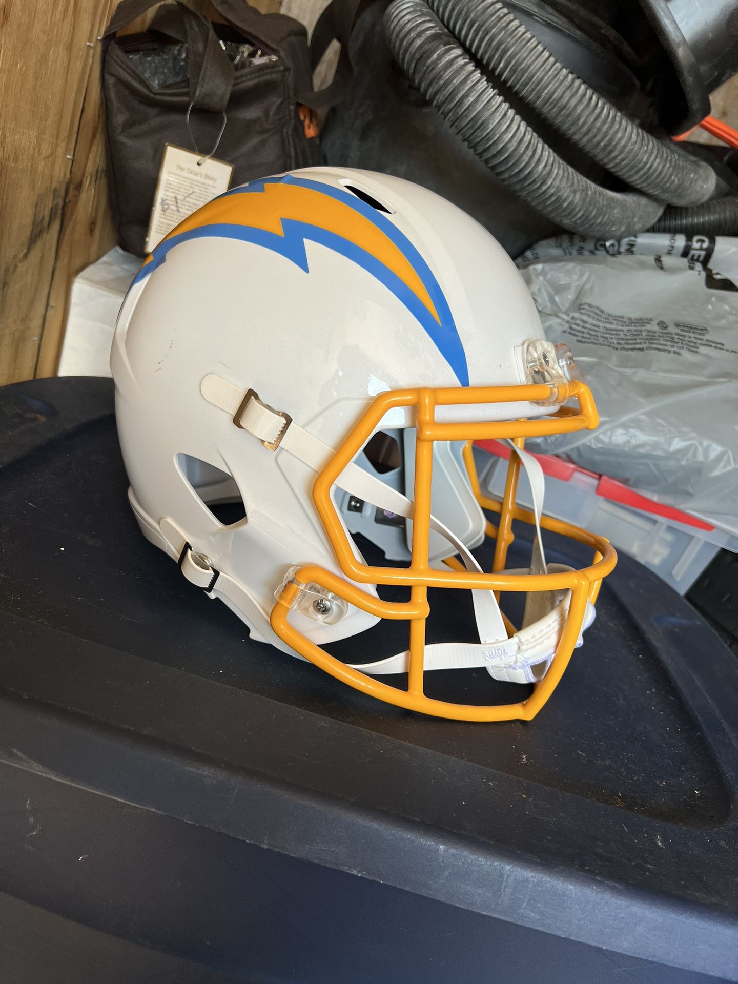 chargers display helmet 