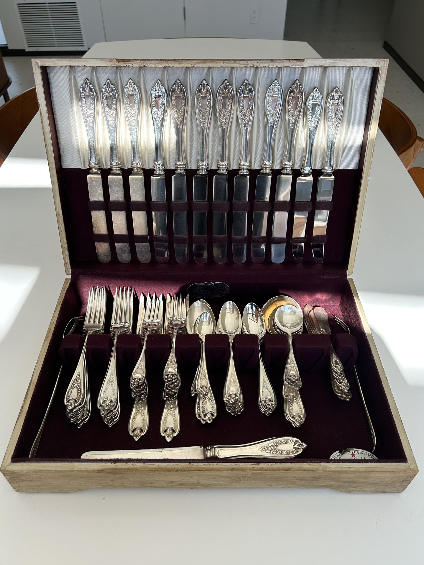 1847 Rogers Bros Old Colony Silver Plate Flatware