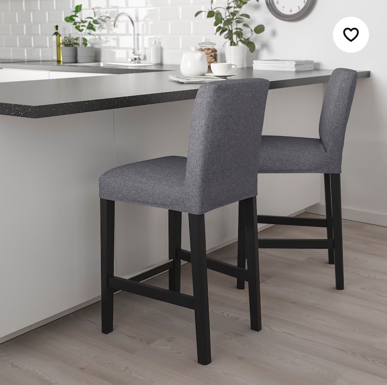 IKEA “BERGMUND” Bar Stools