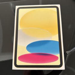 New OPEN BOX Apple iPad 11th Gen 128GB Yellow