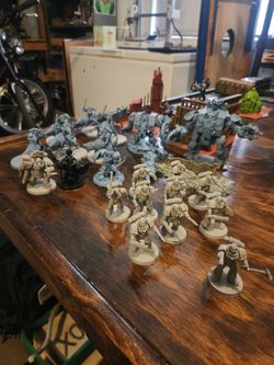Warhammer 40k space wolves army