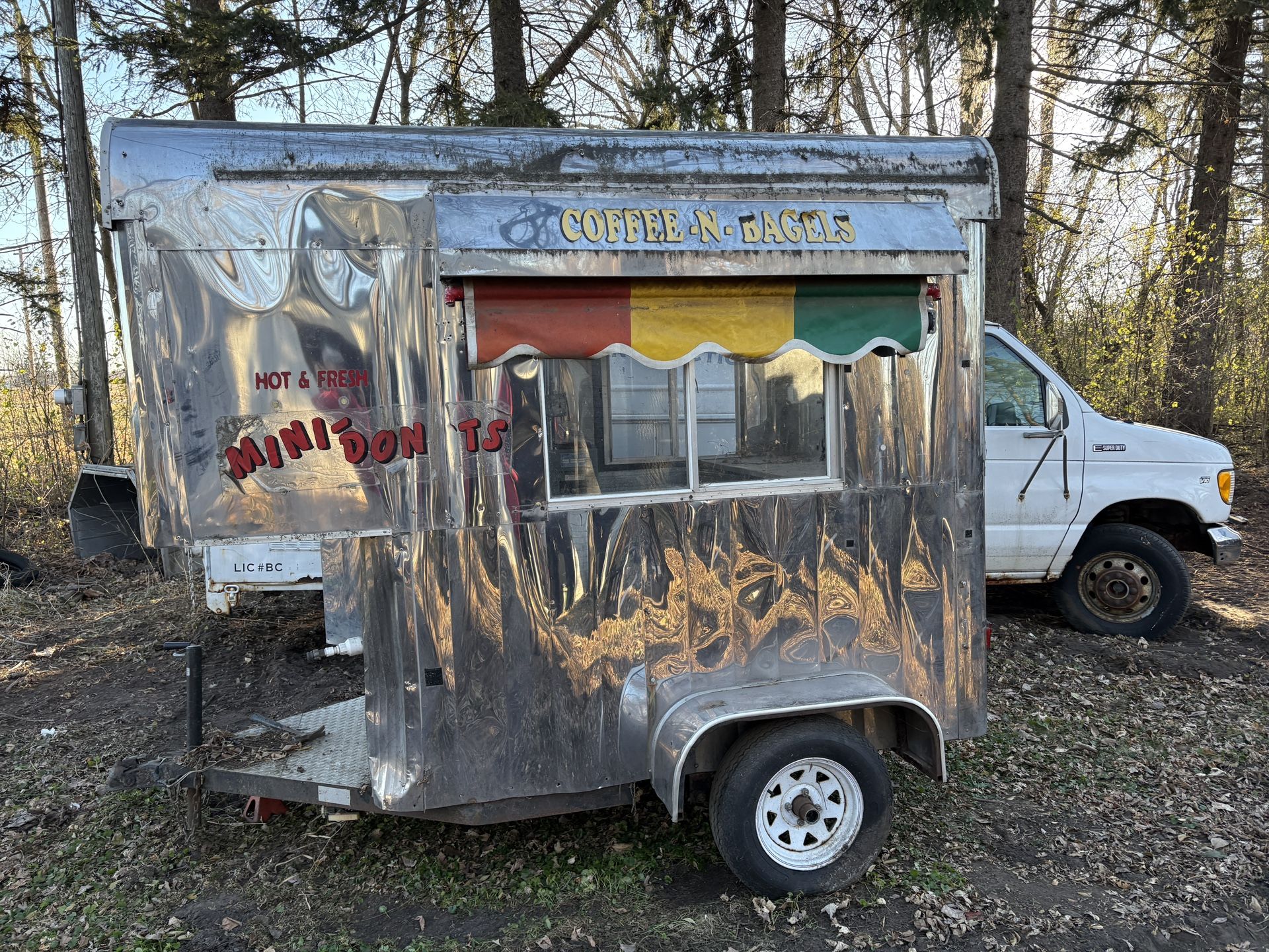 Stainless Steel Food Concession Cart/Trailer 5x9