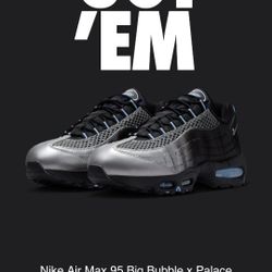 Nike Air Max 95 "Palace" Big Bubble Size 11 Men