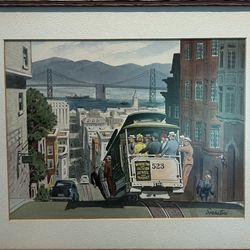 San Francisco Cable Car Drawing