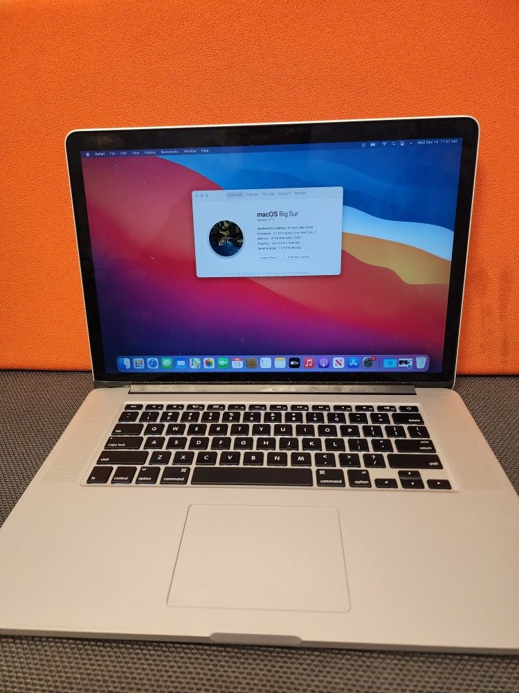 15 " Macbook Pro 2014